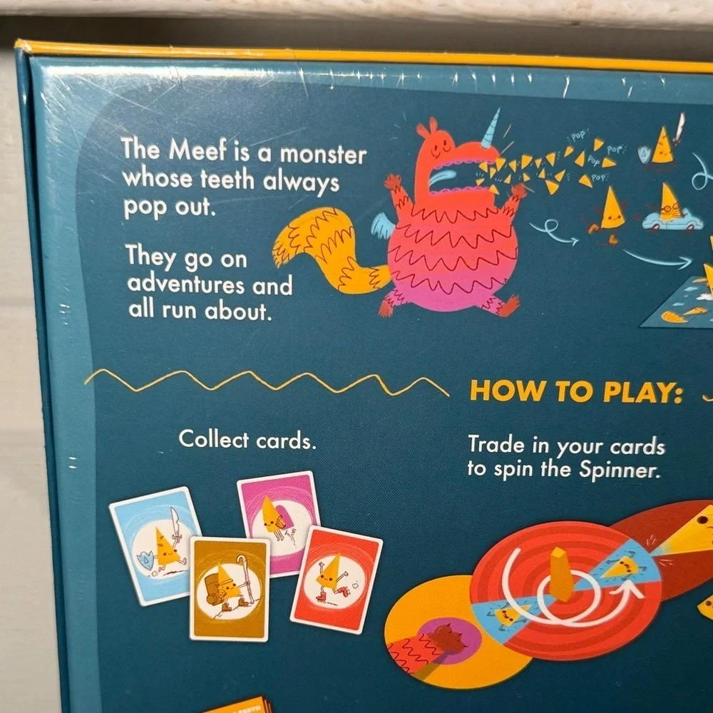NEW! I Want My Teeth Back Kids Card Game